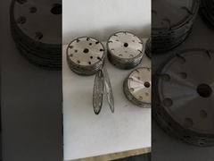 145mm*4.8mm*16mm*6mm B80/100 ইলেক্ট্রোপ্লেটেড CBN সাইক্লোন গ্রাইন্ডিং হুইল চেইন সেগগুলির জন্য
