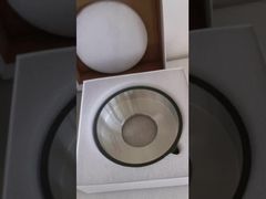 6A2 175*45T*78*6*2mm B181 রেজিন বন্ড CBN হুইল হুইল হুইলিং এবং উচ্চ গতির ইস্পাত পোলিশিং জন্য