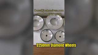 দেখুন: D250mm ভিট্রিয়াস এবং রজন-বন্ড হুইলস শোকেস