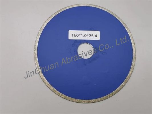 Carbide Electroplated Diamond Cutting Blade For 1A1 160mm*25.4mm*1.0mm