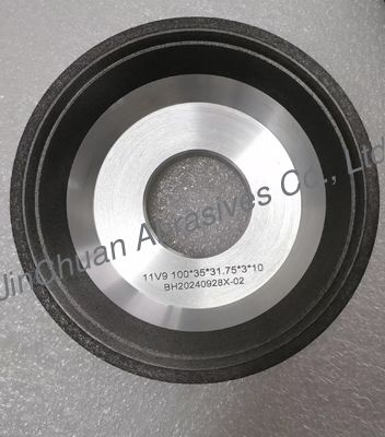 Diameter 100mm 11V9 Cup-Shaped Resin Bond CBN Grinding Wheel
