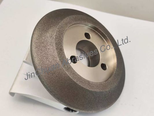 122*31.2*32mm R5 Electroplated CBN Grinding Wheels For Smooth Finishing CBN200/230