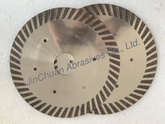 গুণ  Electro Cutting Disc For Rubber Cutting Electroplated Bonded Cutting Wheel 1A1R কারখানা