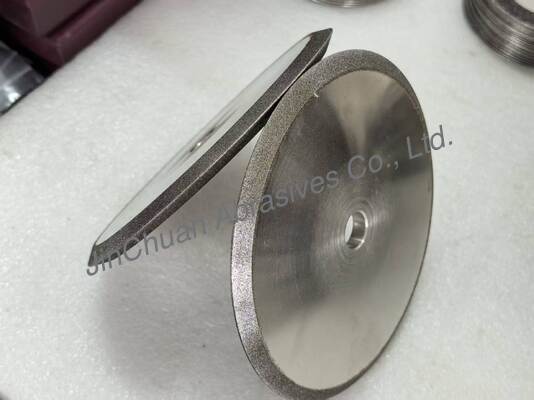 গুণ  Electro CBN Chamfering Wheels 1E1 For Chamfering And Grooving কারখানা