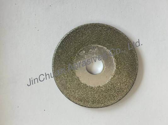 গুণ  Electroplated Diamond  Grinding Wheel , Diameter 40mm, Grit Number 100/120 কারখানা