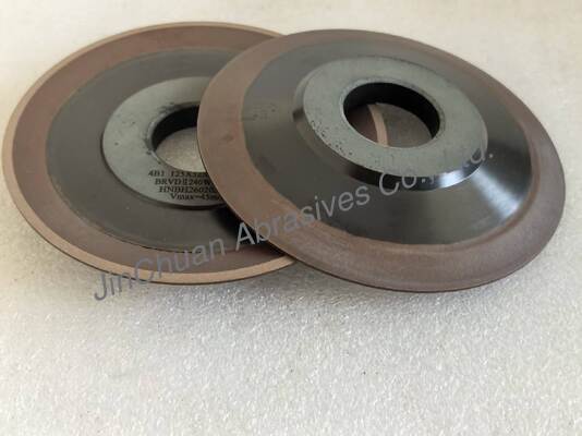 গুণ  Black Bakelite Plate Diamond Grinding And Sharpening Wheel For CNC Machine কারখানা