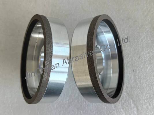 6A2 Resin Bond CBN Grinding Wheels With Diameter 100mm Inner Hole 31.75mm grit number 107