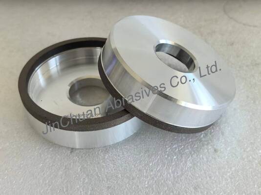 6A2 Resin Bond CBN Grinding Wheels With Diameter 100mm Inner Hole 31.75mm grit number 107