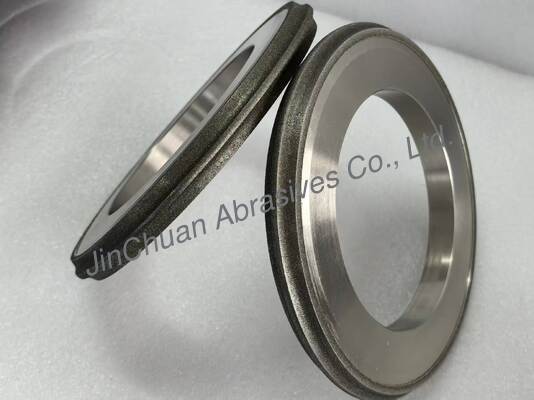 Customizable Electroplated Diamond Grinding Wheel 200x10.5x127x5mm For Carbide Saw Sharpening