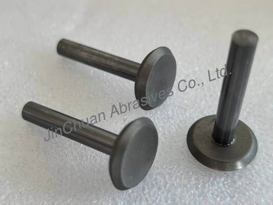Electroplated Diamond CBN Grinding Head Tungsten Carbide Body Black 800# 1200# for Precision Grinding