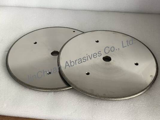 Electro Bonded Diamond  Wheels As Electroplated Grinding Disc With Radius