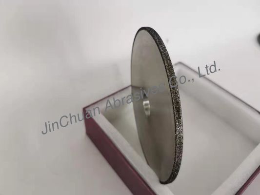 6mm Thickness Double Layer CBN Diamond Wheel Round Shape 125MM * 6MM * 20MM