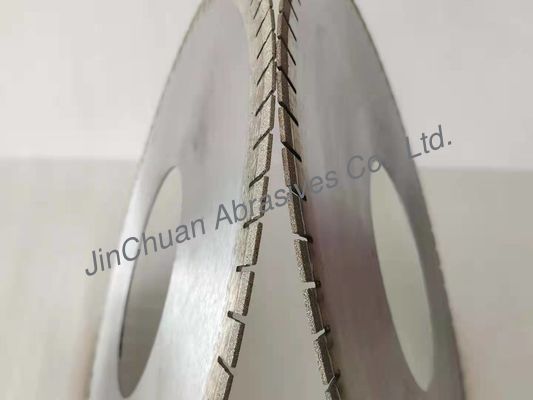 350mm 1A1R Brazed Diamond Saw Blade For Cutting Marbble And Granite