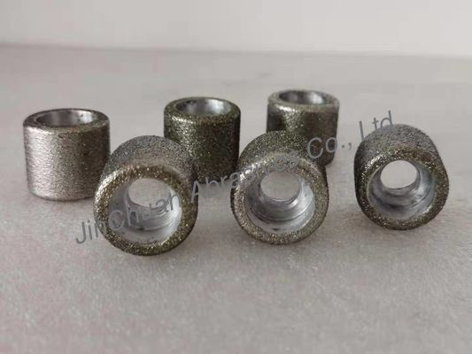 D50/60 Electroplated Diamond Grinding Wheels 28*25*12*R2 Tyre Use