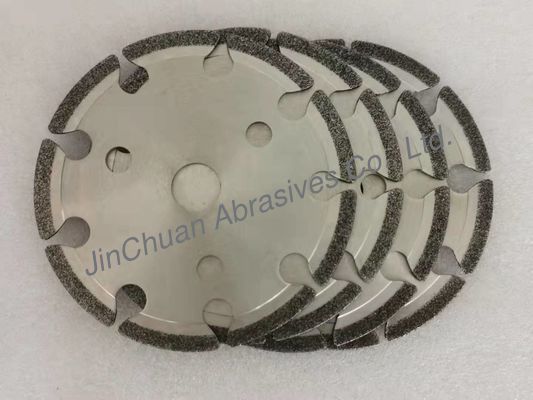 5 Inch Electroplated CBN Grinding Wheels B251 Grit Size Cbn Grinder Cutting Disc