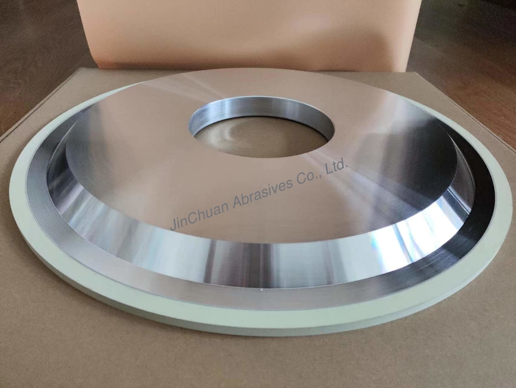 3A1 400mm Vitrified Diamond Grinding Wheels For Grindign And Sharpening PCD Tools
