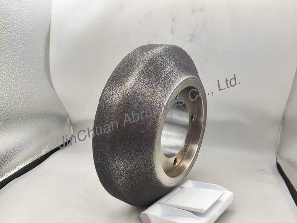 Electroplated CBN grinding wheels with steel body, diameter 210, grit number B181