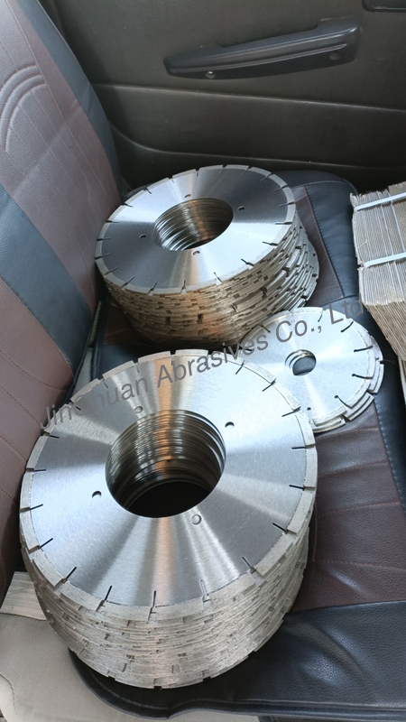 Flat Shape Metal Bond Diamond Cutting Discs For Brake Pad Grooving