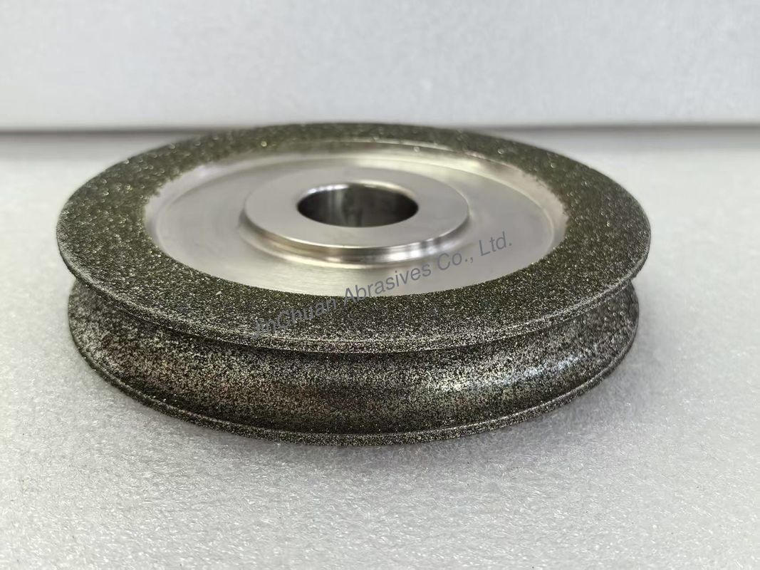 Durable Electroplated Diamond Grinding Wheels For Precision Grinding And Sharpening 1F6Y Shape