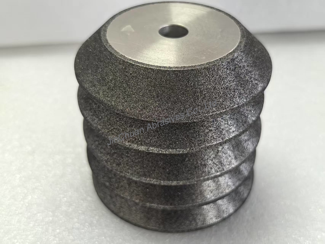 88mm Electroplated CBN Chamfer Wheels For Chamfering