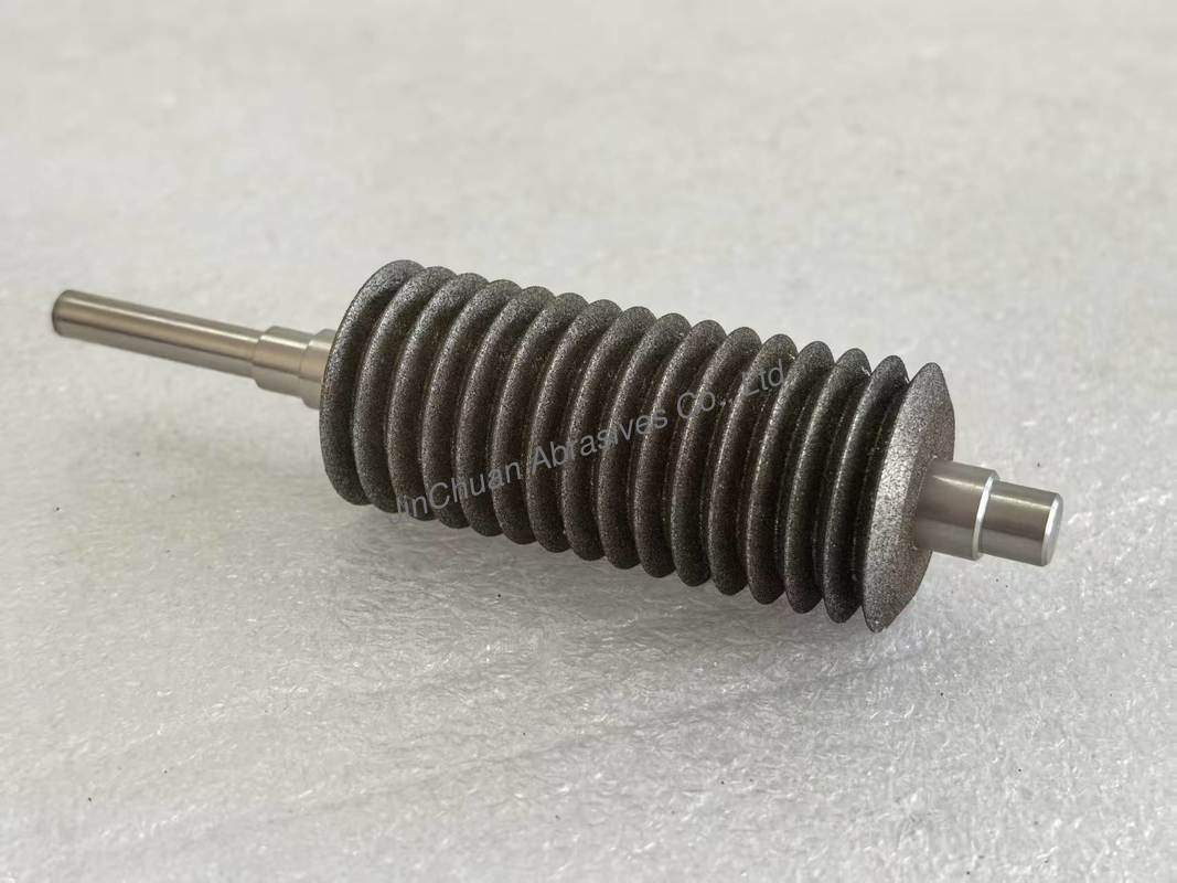 Non-Standard Customized Electroplated CBN Grinding Head 30*122.5*6*3 Mm For Sharpening Multitool Saw Blades(BIM,HCS,HSS)