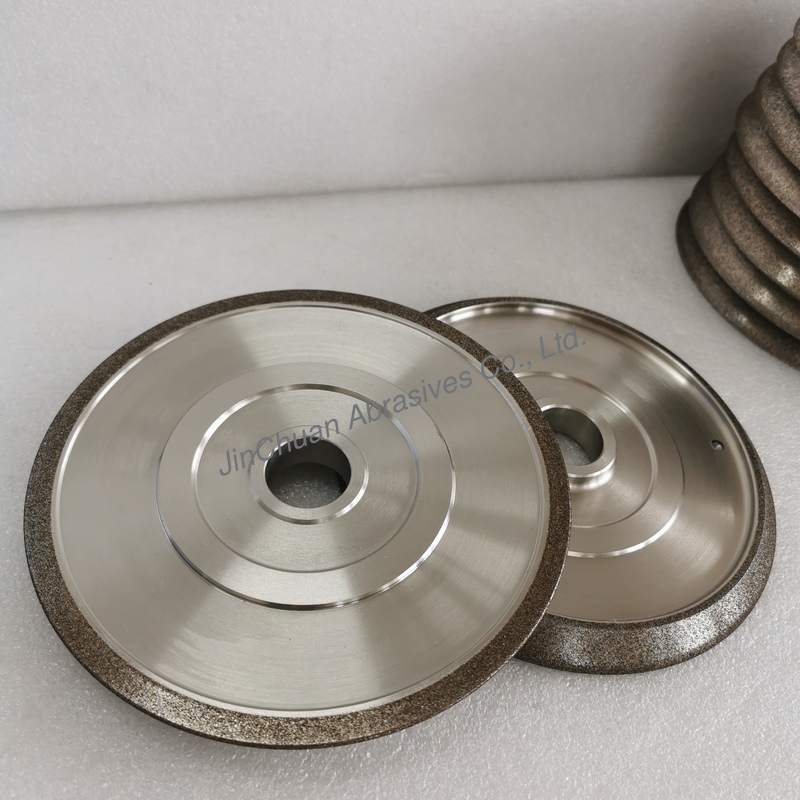 Customizable 8" 3TPI Electroplated CBN Grinding Wheels For Personalized Grinding Needs