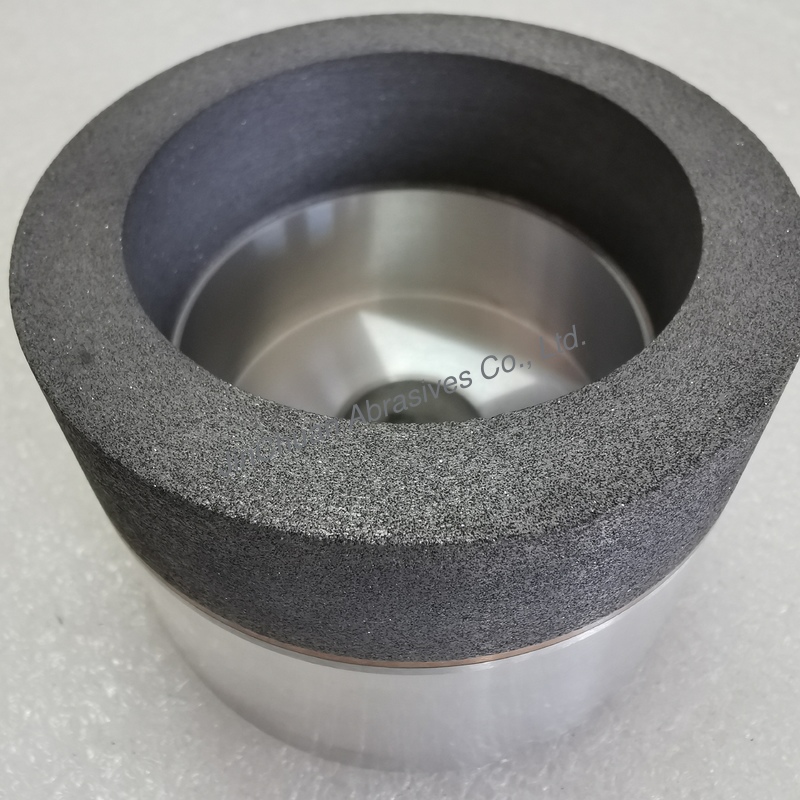 Hybrit Bond CBN Grinding Wheel 6A2 75x52x20*10*18mm B126 C125