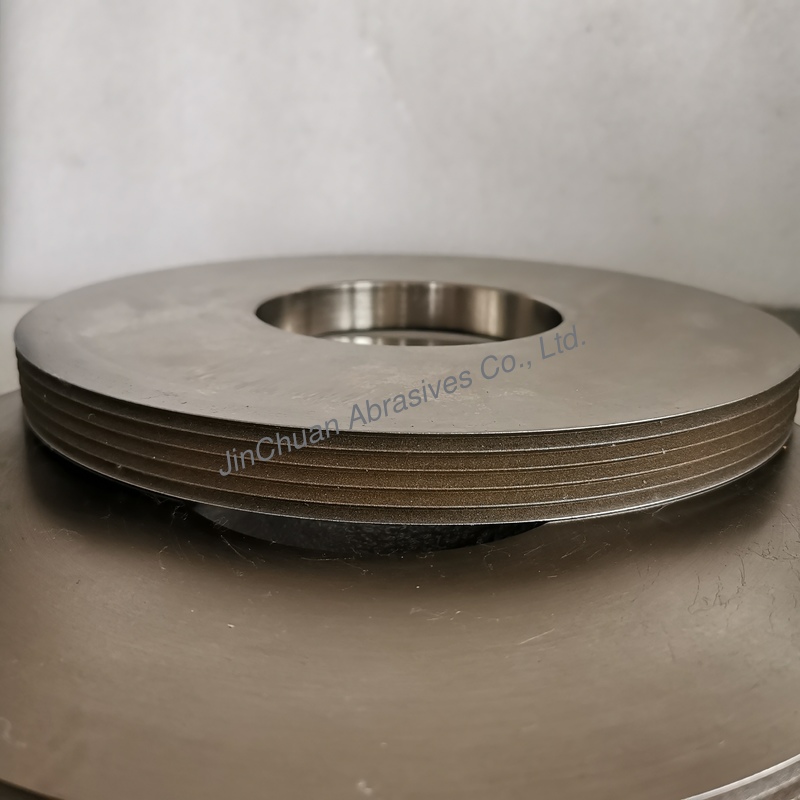 Electroplated CBN Grinding Wheel 1E1SP 300*127mm B200/203 With Grooved