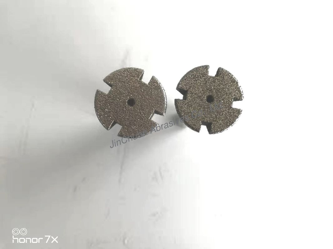 Conical Shape Diamond Grinding Pins Diamond Grinding Bit Consistent Resistance