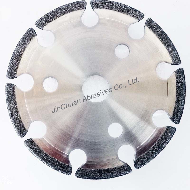 High Working Efficiency CBN Diamond Wheel Electroplated Bond ISO Certification