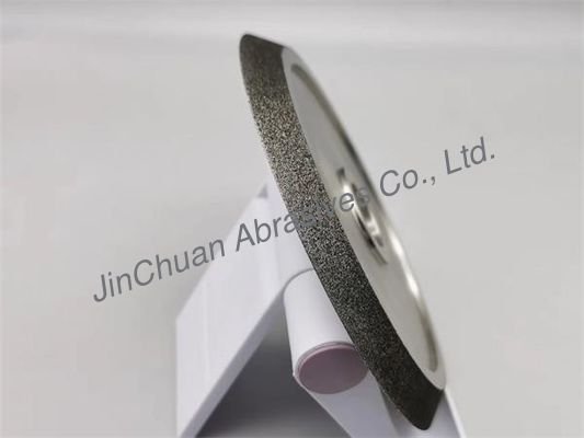 স্টিল বডি ইলেকট্রোপ্লেটেড CBN গ্রাইন্ডিং হুইলস 120mm*20mm*8mm পরিধান প্রতিরোধী