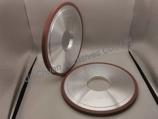 টাংস্টেন কার্বাইড ছুরির জন্য 250*76.2*12*10mm রেজিন বন্ডেড ডায়মন্ড গ্রাইন্ডিং হুইল