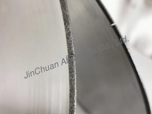 ইঞ্জিন ভালভ কাটিং হুইলের জন্য ইলেক্ট্রোপ্লেটেড বন্ডেড Cbn কাটিং হুইল 351*1.5*35*5mm