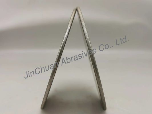 1F1 CBN গ্রাইন্ডিং ডিস্ক ডায়মন্ড কাটিং হুইল 100*2.8*22*3mm ব্যাসার্ধ R1.4 সহ