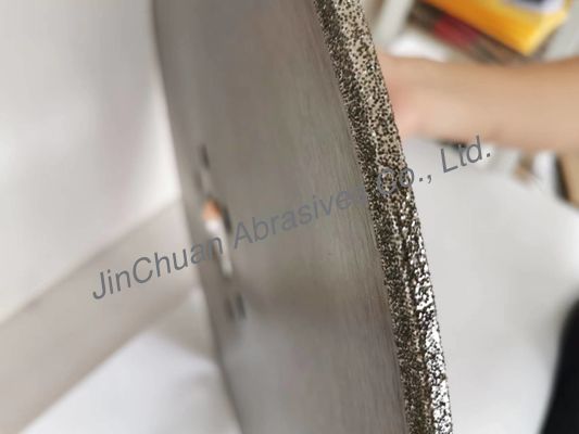 490*6.4*80*8*4.4mm CBN ডায়মন্ড হুইল কাস্ট আয়রন ইলেক্ট্রোপ্লেটেড কাটিং ডিস্ক গ্রাইন্ড করার জন্য