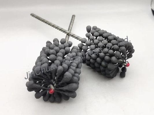 60*80*200 সিলিন্ডার সিলিকন কার্বাইড নমনীয় হোনিং ব্রাশ 600 গ্রিট