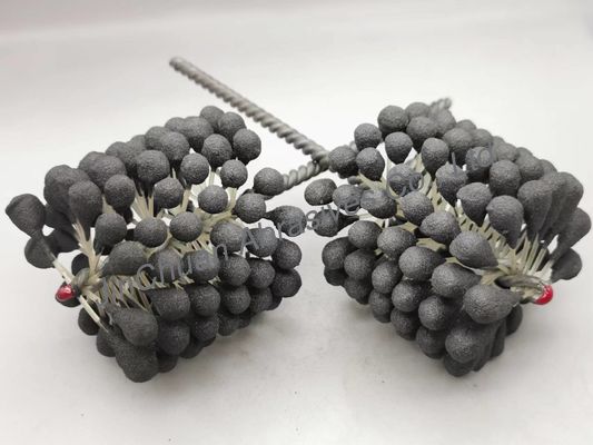 80*80*200 মিমি নমনীয় হোনিং ব্রাশ কিউবিক বোরন নাইট্রাইড 80 গ্রিট