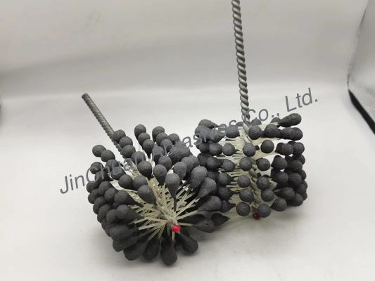 90*80*200mm 60 গ্রিট ফ্লেক্স হোন ব্রাশ দূর করার জন্য