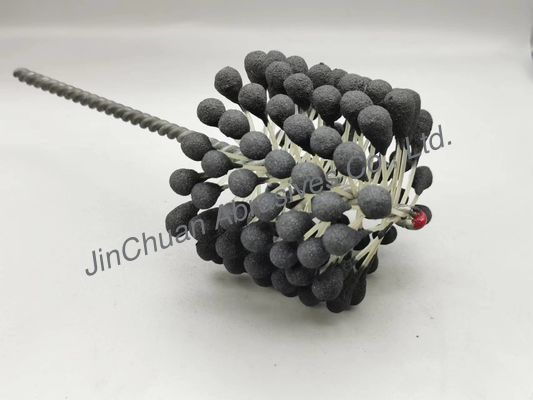 90*80*200mm 60 গ্রিট ফ্লেক্স হোন ব্রাশ দূর করার জন্য