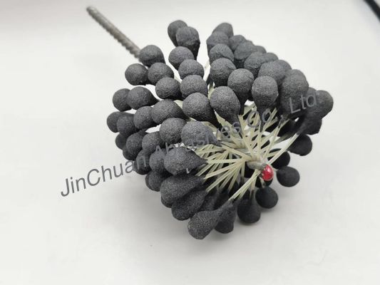 100*80*200mm সিলিন্ডার বল নমনীয় হোনিং ব্রাশ বোরস পরিষ্কার এবং সমাপ্তির জন্য