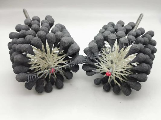 100*80*200mm সিলিন্ডার বল নমনীয় হোনিং ব্রাশ বোরস পরিষ্কার এবং সমাপ্তির জন্য