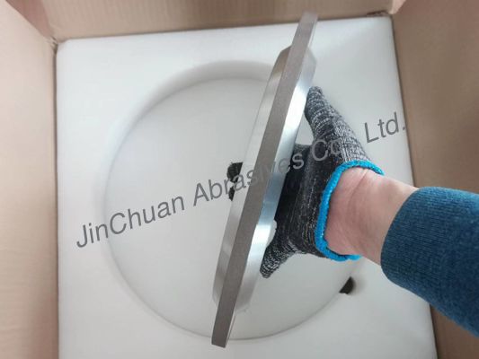 14a1 ডায়মন্ড গ্রাইন্ডিং হুইল গ্রুভড টাংস্টেন টুলস কার্বাইড স ব্লেড ধারালো করার জন্য 350 মিমি