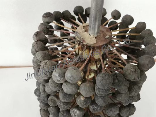 220 * 250 * 400 মিমি ইঞ্জিন সিলিন্ডার হোন ব্রাশ পলিশিং বল হেড ইনার হোল SIC180#