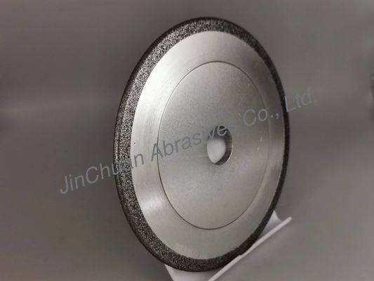 14F1 ইলেক্ট্রোপ্লেটেড CBN গ্রাইন্ডিং শার্পেনিং হুইল চেইন শো কাঠের কাজের জন্য