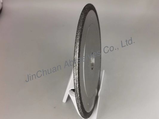 14F1 ইলেক্ট্রোপ্লেটেড CBN গ্রাইন্ডিং শার্পেনিং হুইল চেইন শো কাঠের কাজের জন্য