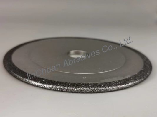 14F1 ইলেক্ট্রোপ্লেটেড CBN গ্রাইন্ডিং শার্পেনিং হুইল চেইন শো কাঠের কাজের জন্য