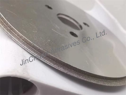 কার্বাইড কাটার জন্য B46 ইলেক্ট্রোপ্লেটেড CBN গ্রাইন্ডিং হুইল 80 1152.5 0.4