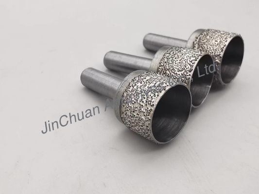 ইলেক্ট্রো বন্ডেড CBN গ্রাইন্ডিং পিন ডায়মন্ড রাউটার বিট মাউন্টেড পয়েন্ট D45