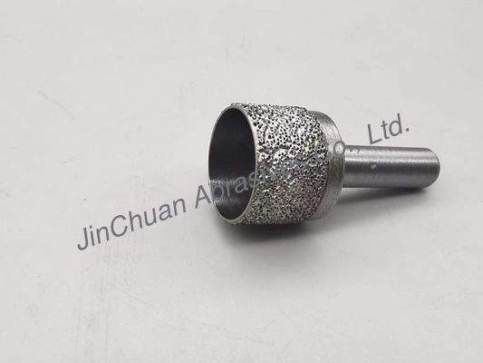 ইলেক্ট্রো বন্ডেড CBN গ্রাইন্ডিং পিন ডায়মন্ড রাউটার বিট মাউন্টেড পয়েন্ট D45