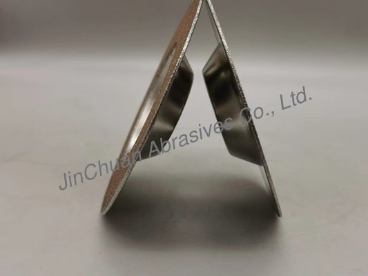 100mm ইলেক্ট্রো সিবিএন কাপ গ্রাইন্ডিং হুইল ডিস্ক B100 ইস্পাত টংস্টেন কার্বাইড অ্যাসফল্টের জন্য